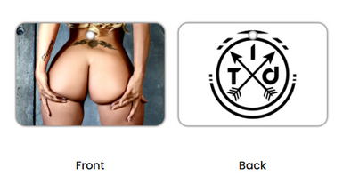 ITD X ALEXIS MALONE CAR AIR FRESHENER -DARK ICE (3 ITEM PACK) OR (6 ITEM PACK)