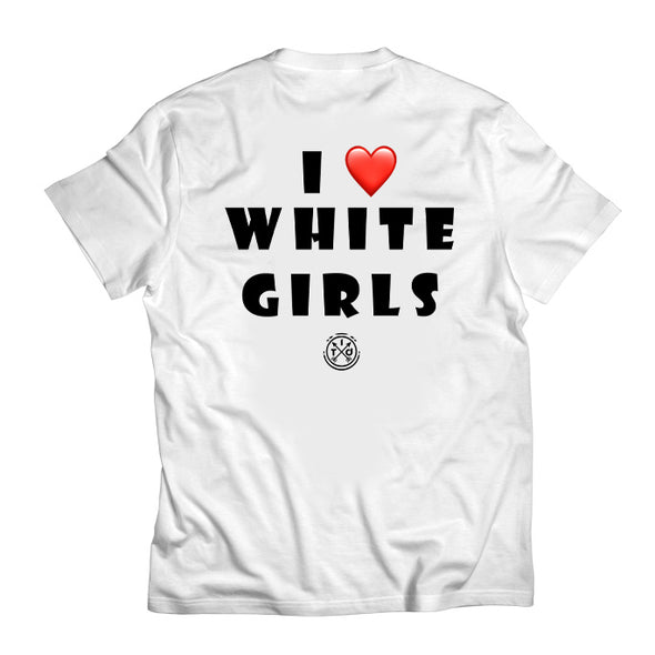 SNOW BUNNY WHITE TEE