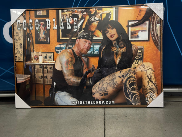 ITD X COCO BLAKE 36" X 24" PRE FRAMED CANVAS PRINT