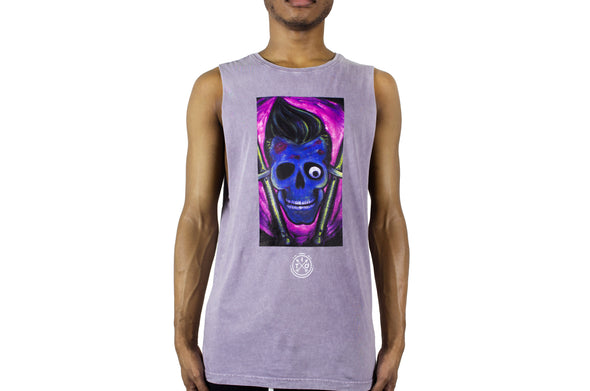 ITD X TONY MECH HAND CUT TANK - ORCHID STONE