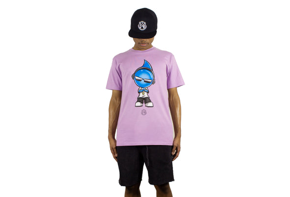 LAVENDER DROPMAN TEE